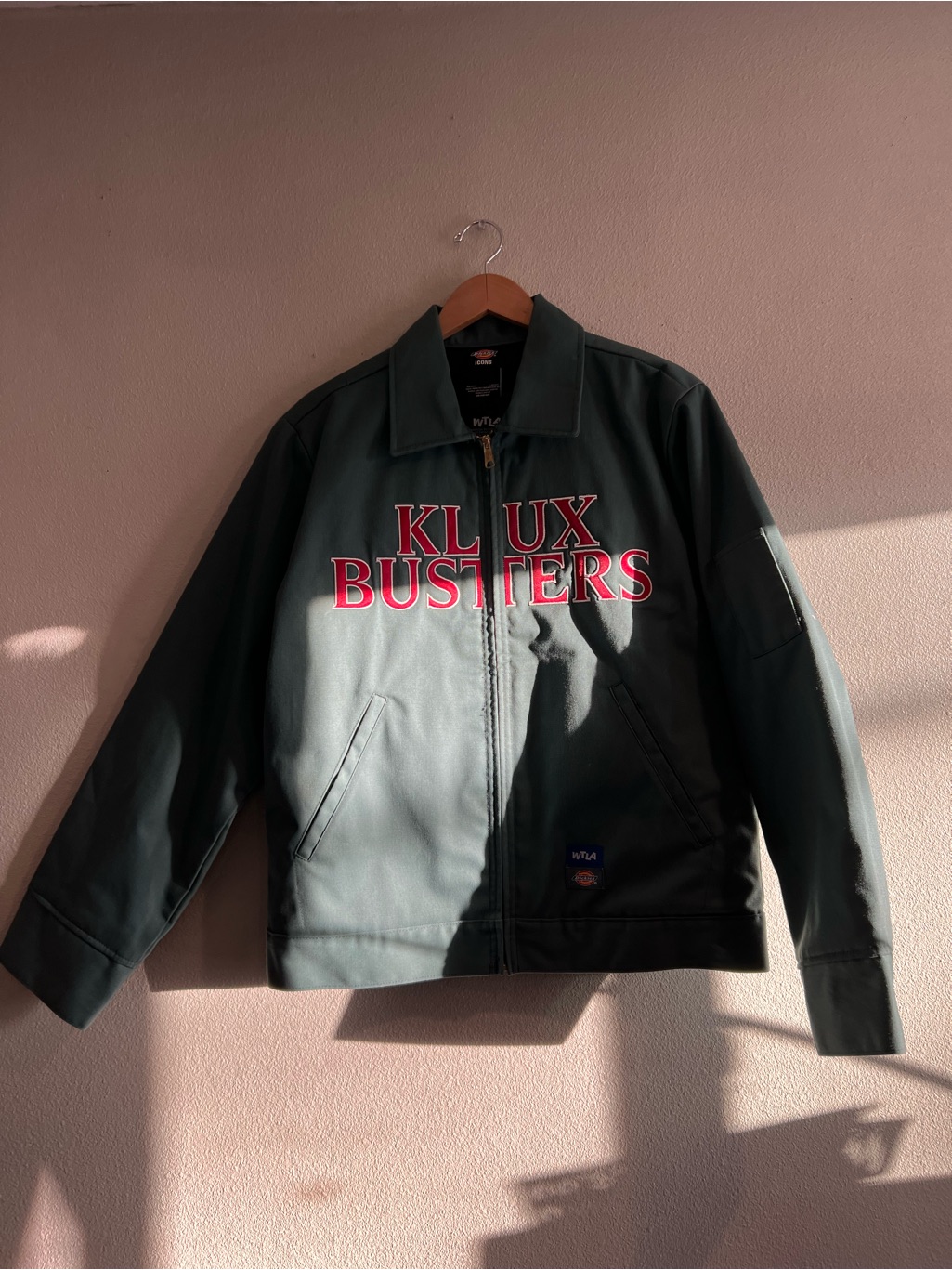 Wckdthghts X Dickies “Kluxbusters” Work Jacket In Green